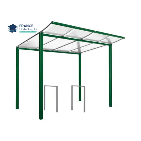 Pack abri vélos Modulo + appuis au choix - 4 places Procity