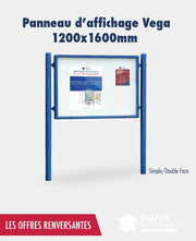 Promo panneau d'affichage véga 1200 x 1600 mm france collectivités