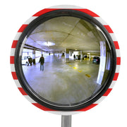 Miroir de circulation industrie et voie privée 180° PLEXI+ - France Collectivités