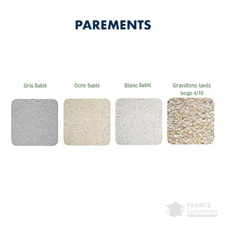 Poubelle béton à trappe 110L AB112