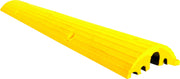 Passe-câbles grande longueur jaune de 1,20 m, 3 canaux