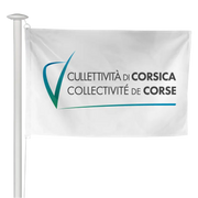 Pavillon de la Collectivité de Corse à hisser sur mât