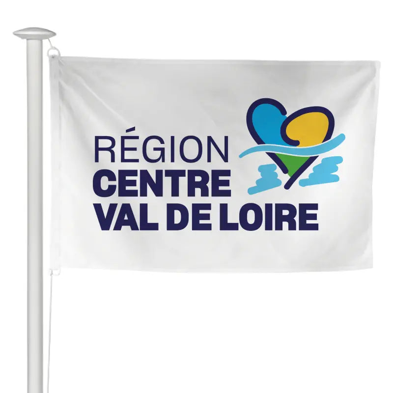 Pavillon de la région Centre-Val de Loire à hisser sur mât