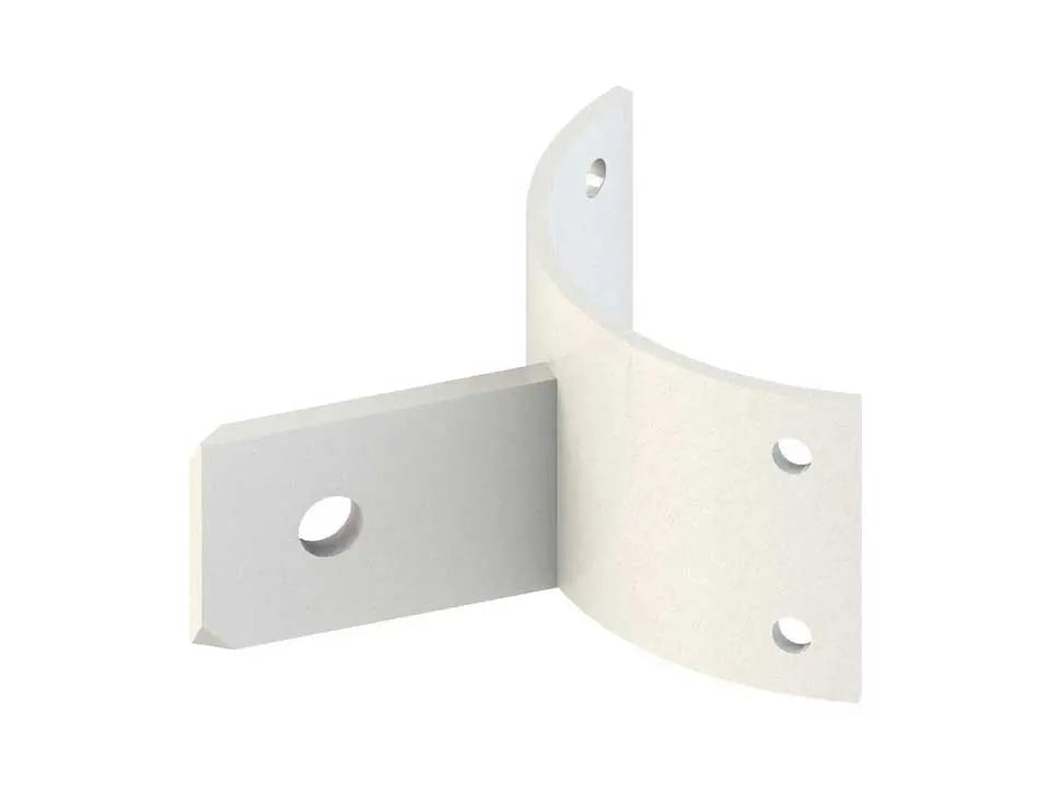 Pièces de fixation pour relevage de filet, buts acier Ø 90 / 102 mm ou aluminium