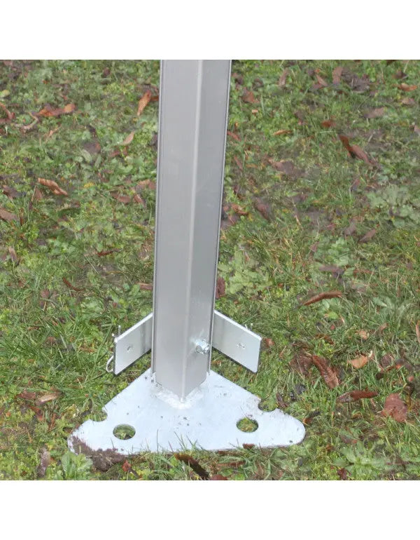 Tente Pagode alu garden 3 x 3 m - Complète france collectivités