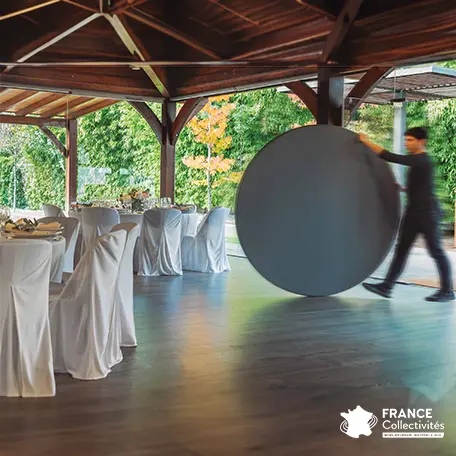 Table ronde pliante plastique Ø 180 cm "Classic Collection" - France Collectivités