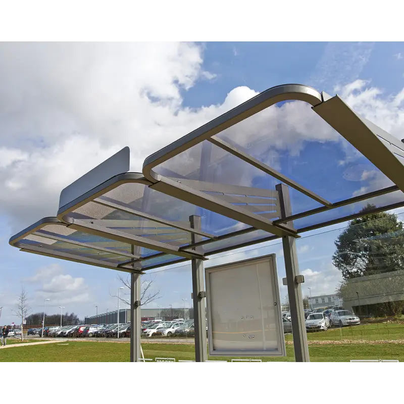 Plaque d'arrêt supplémentaire pour abribus Conviviale® Procity