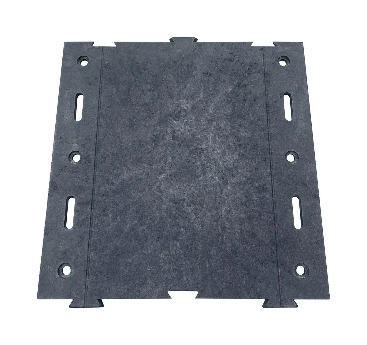 Plaque de roulage temporaire 1 m 40 T en polyéthylène noir Viso