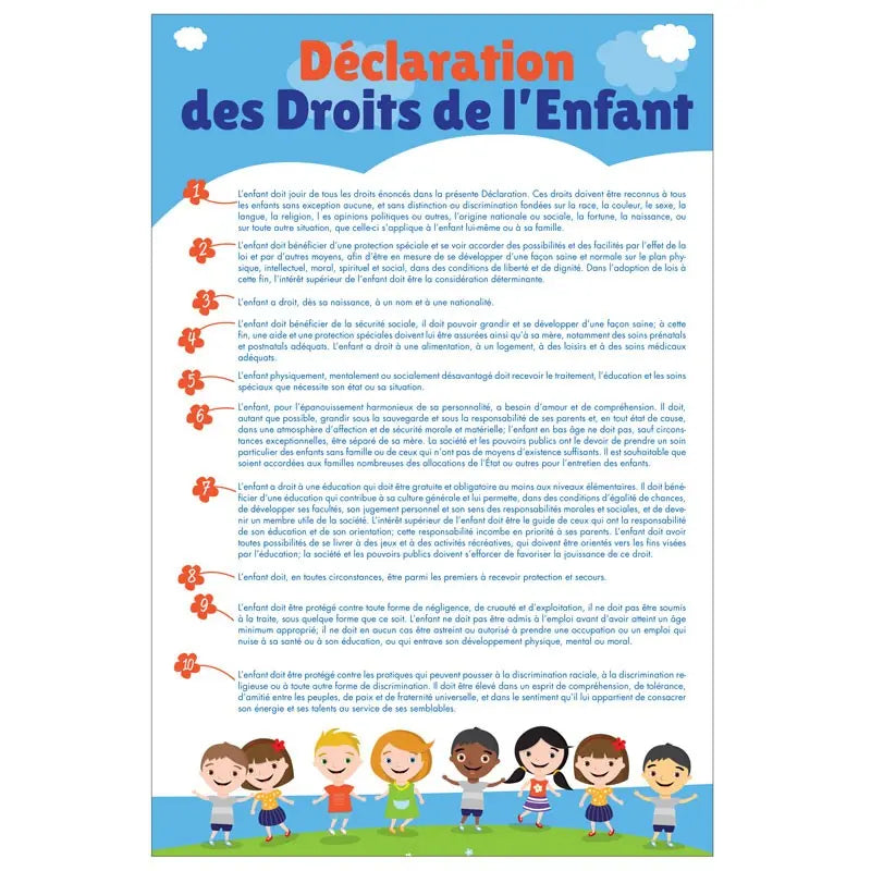 Déclaration des Droits de l'Enfant france collectivités