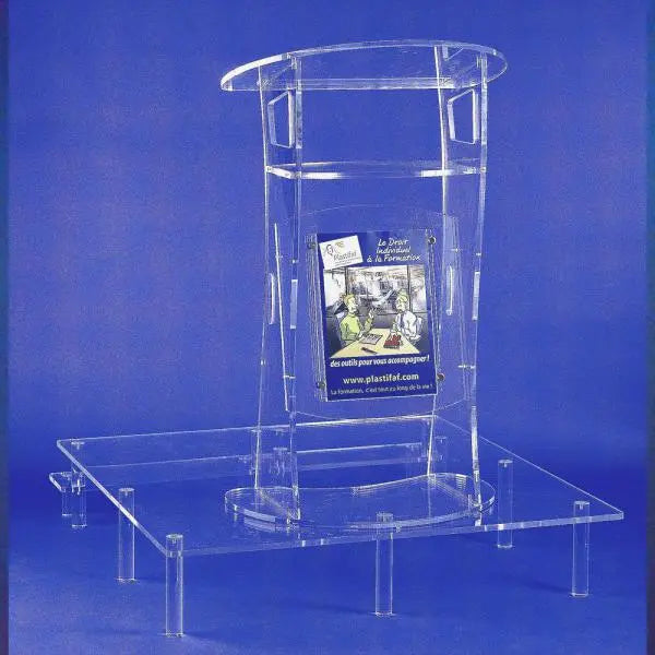 Podium plexiglas pour pupitre france collectivités