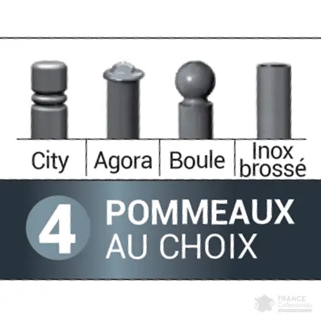 Potelet fixe Province Ø 76 mm et Ø114 mm - France Collectivités