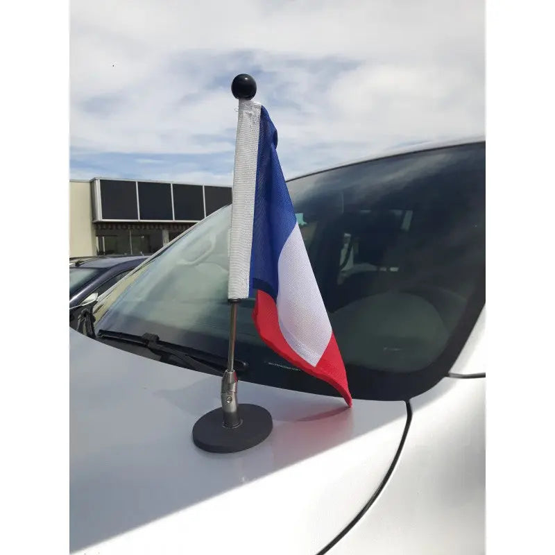 Porte drapeaux de voiture magnétique france collectivités