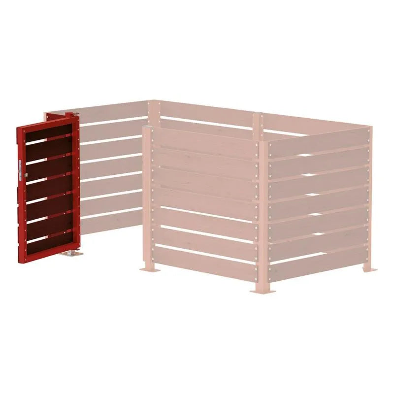 Porte en stratifié compact pour cache conteneurs Modulable