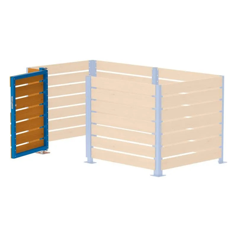 Porte en stratifié compact pour cache conteneurs Modulable