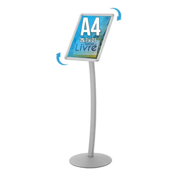 Porte-messages Cadro-clic A4 et A3 courbés france collectivités
