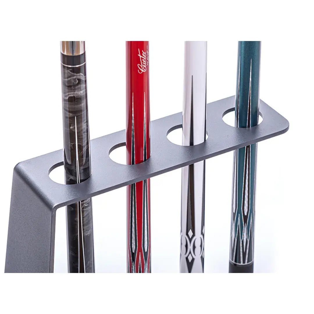 Porte queues de billard couleur gris pour rangement de 4 queues de billard