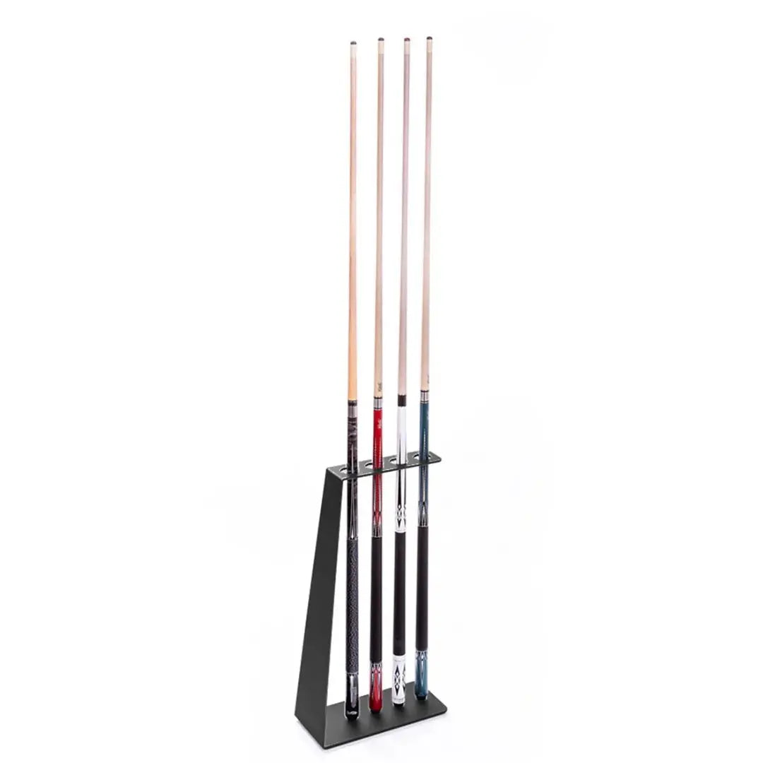 Porte queues de billard couleur noir pour rangement de 4 queues de billard