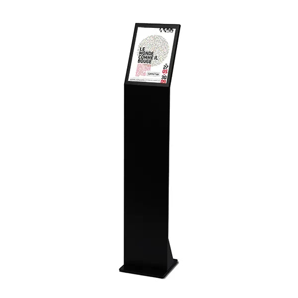 Porte-messages design A4 pied noir france collectivités