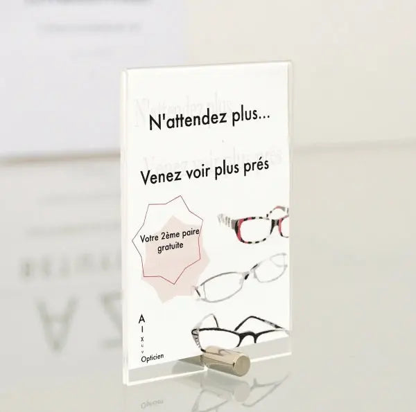 Porte visuel à plot central france collectivités