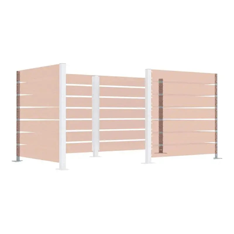 Poteau pour cache-conteneurs modulable Procity