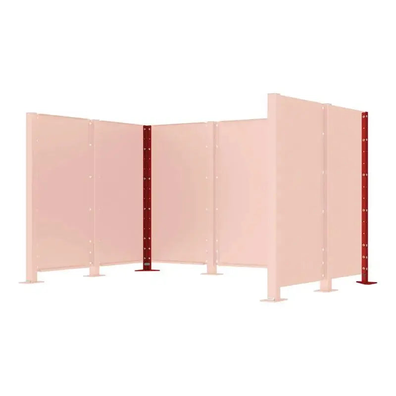 Poteau pour cache-conteneurs modulable Procity