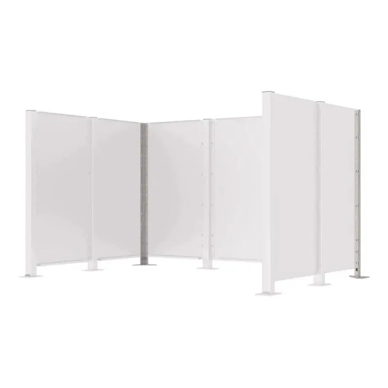 Poteau pour cache-conteneurs modulable Procity
