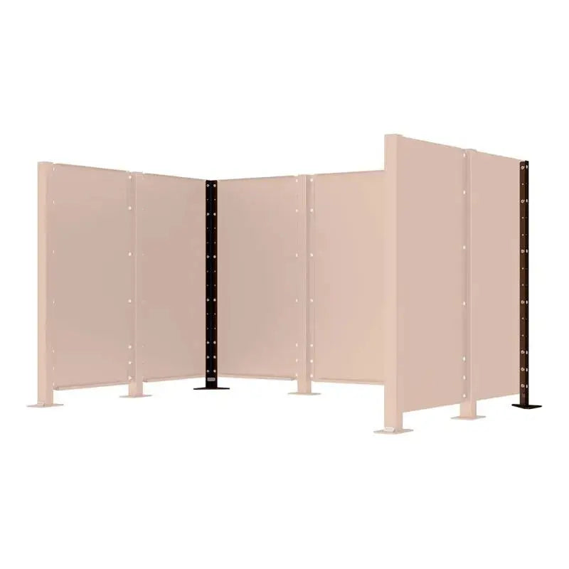 Poteau pour cache-conteneurs modulable Procity