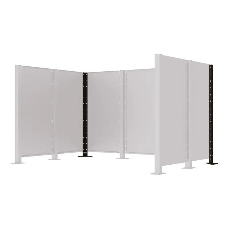 Poteau pour cache-conteneurs modulable Procity