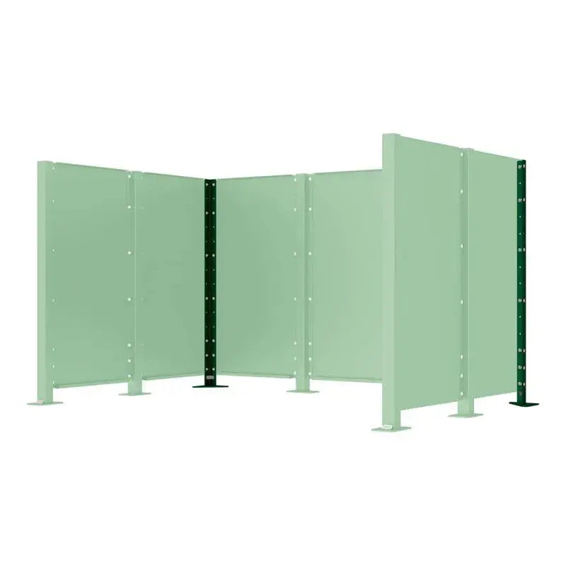 Poteau pour cache-conteneurs modulable Procity