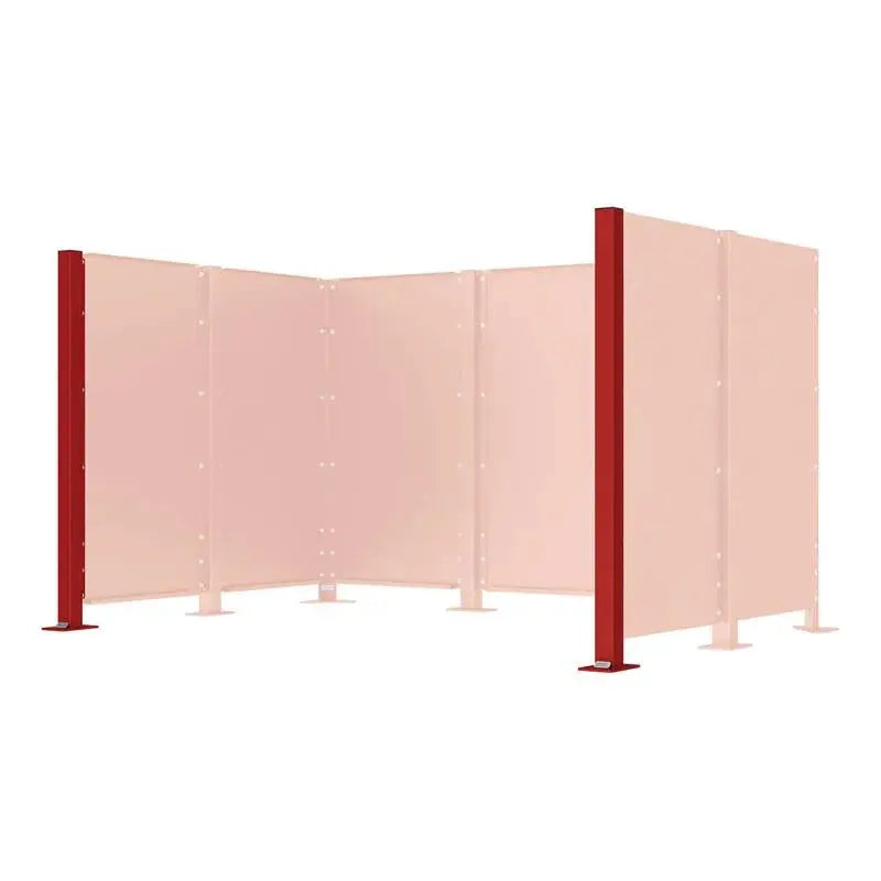 Poteau pour cache-conteneurs modulable Procity