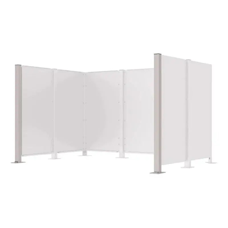 Poteau pour cache-conteneurs modulable Procity