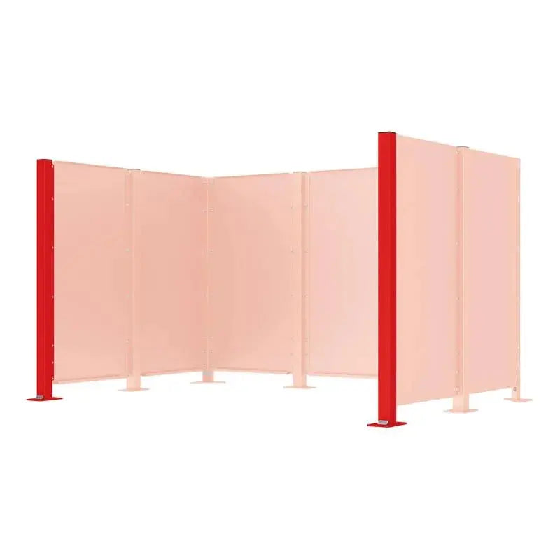 Poteau pour cache-conteneurs modulable Procity