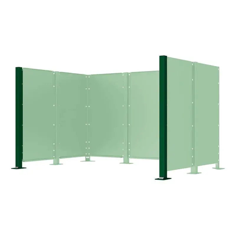 Poteau pour cache-conteneurs modulable Procity