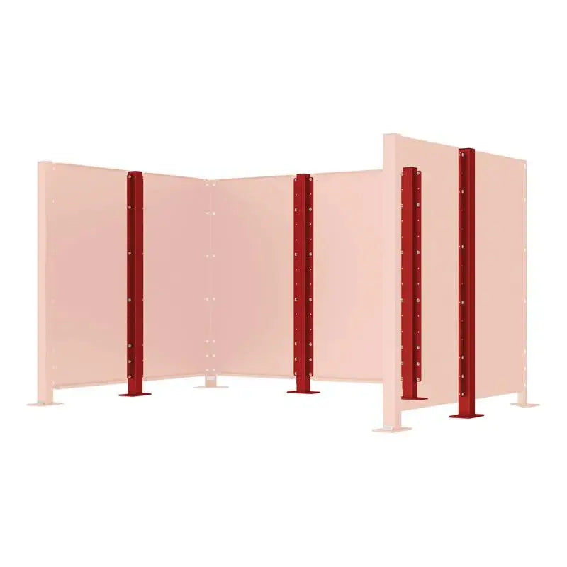 Poteau pour cache-conteneurs modulable Procity