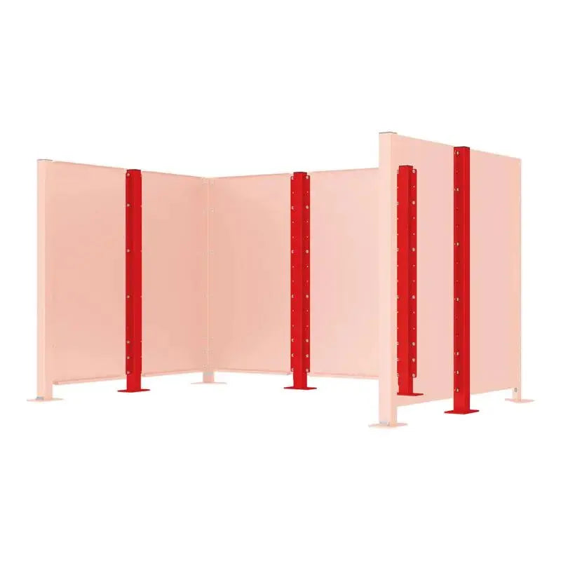 Poteau pour cache-conteneurs modulable Procity
