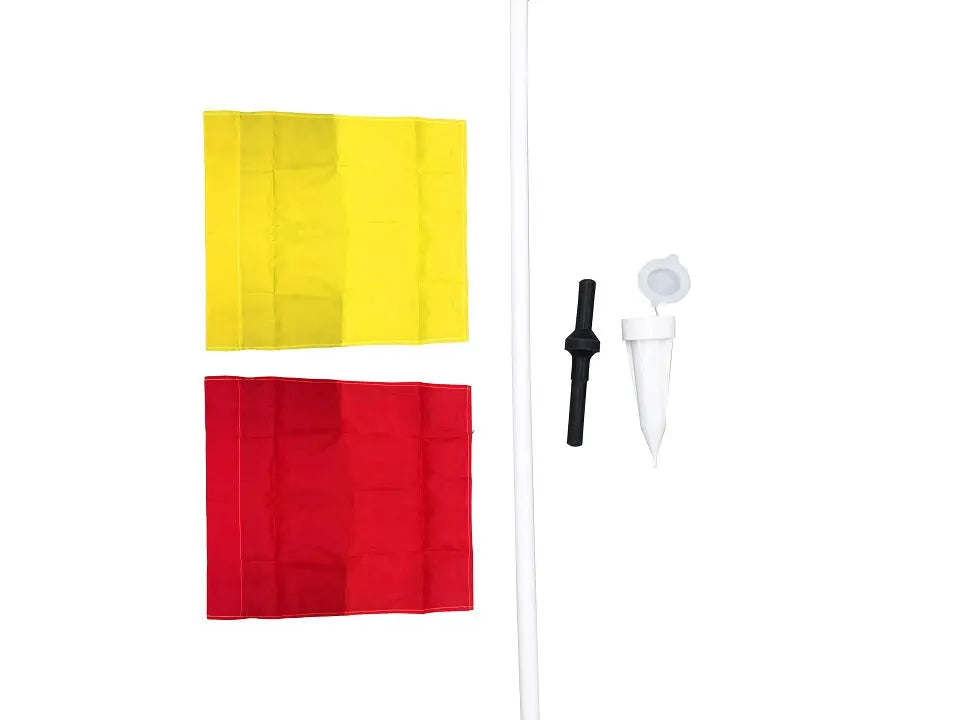 Poteaux de corner flexibles de beach soccer (lot de 10) france collectivités