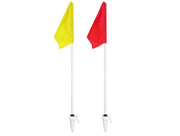 Poteaux de corner flexibles de beach soccer (lot de 10) france collectivités