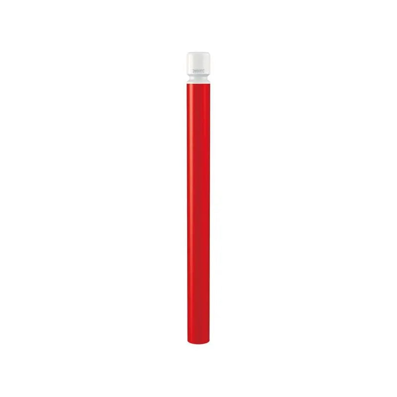 Potelet haute visibilité PMR diamètre 102 mm rouge