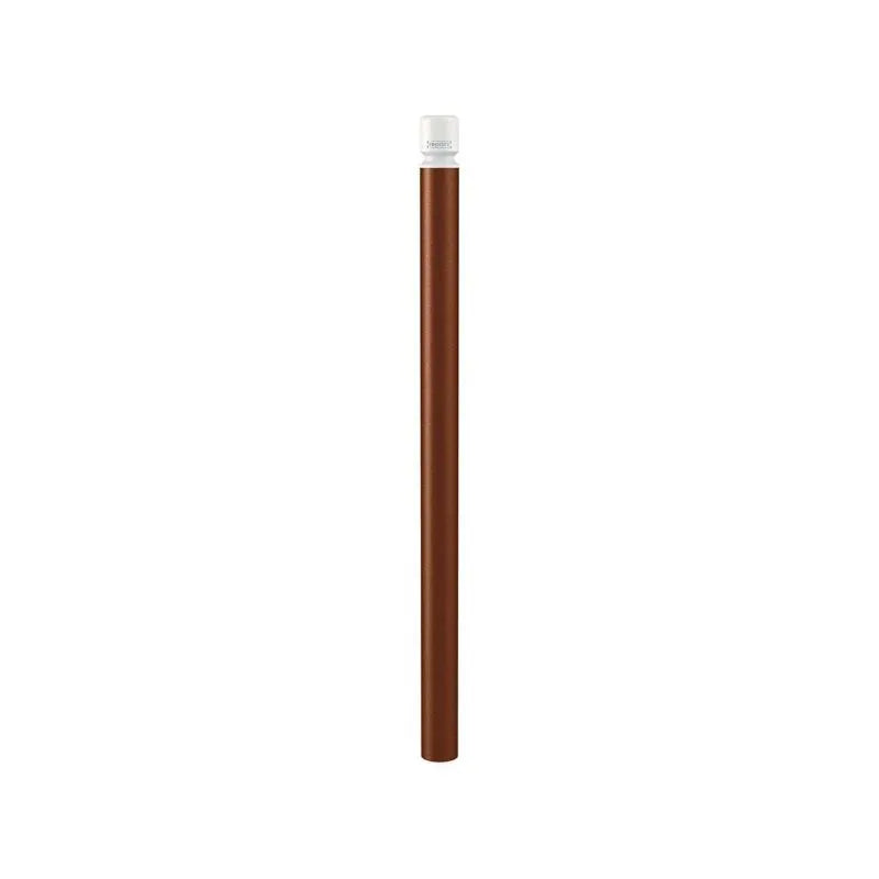 Potelet haute visibilité PMR diamètre 76 mm   corten