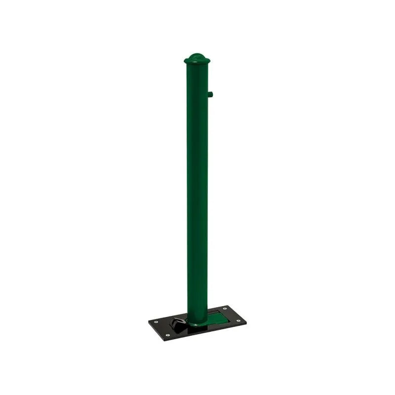 Potelet rabattable solibloc pommeau agora vert