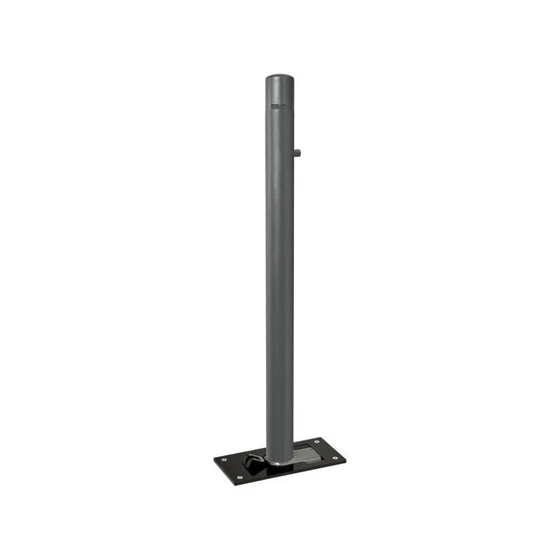 Potelet rabattable solibloc pommeau Carrefour gris city