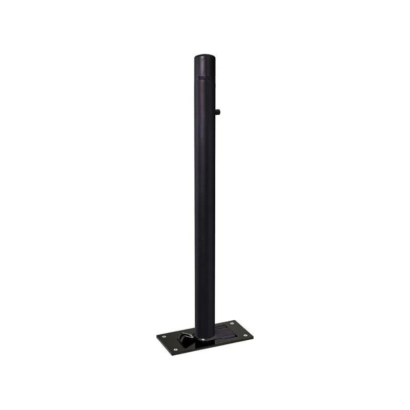 Potelet rabattable solibloc pommeau Carrefour noir