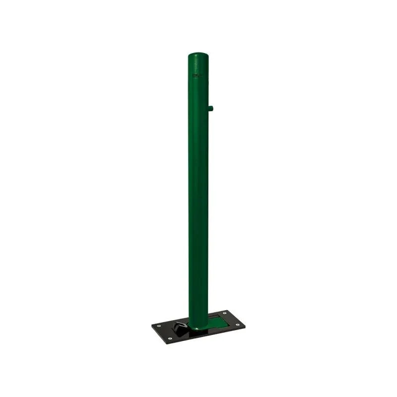 Potelet rabattable solibloc pommeau Carrefour vert