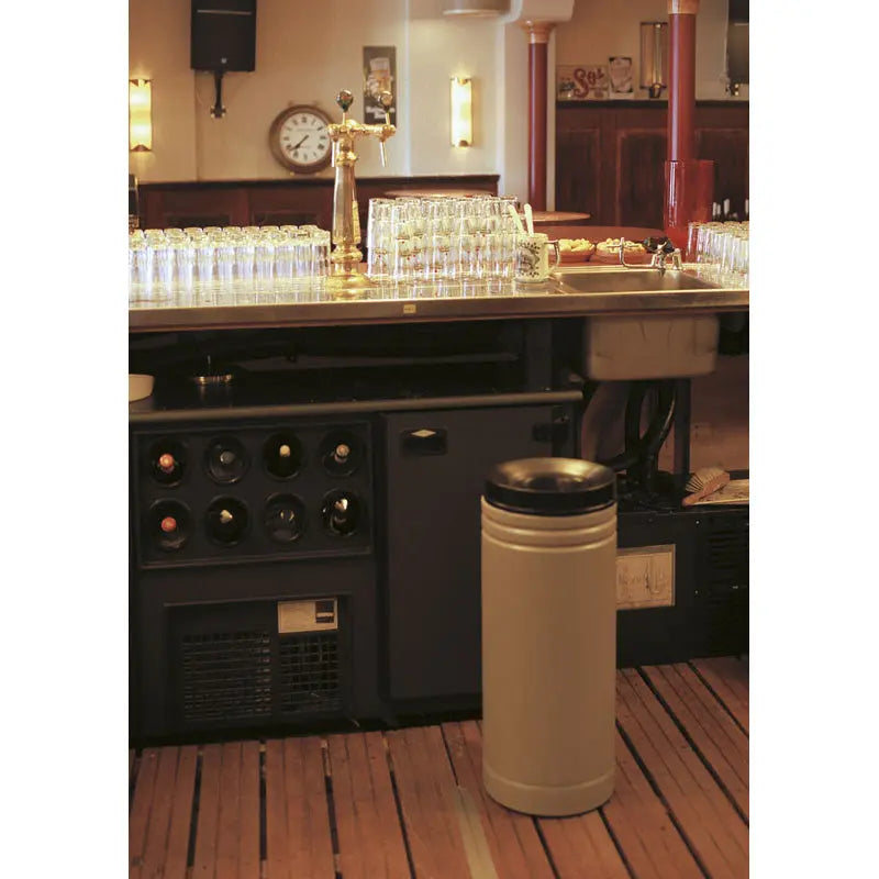 Poubelle anti-feu double paroi 50L france collectivités