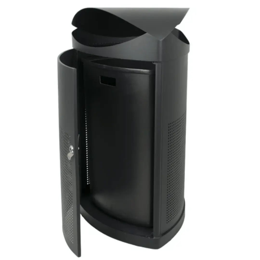 Poubelle extérieure triangle 60L