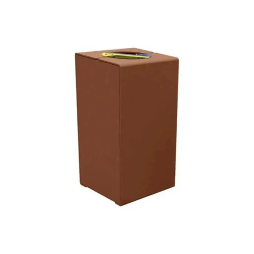Corbeille KUB tri sélectif acier 2x60L Procity
