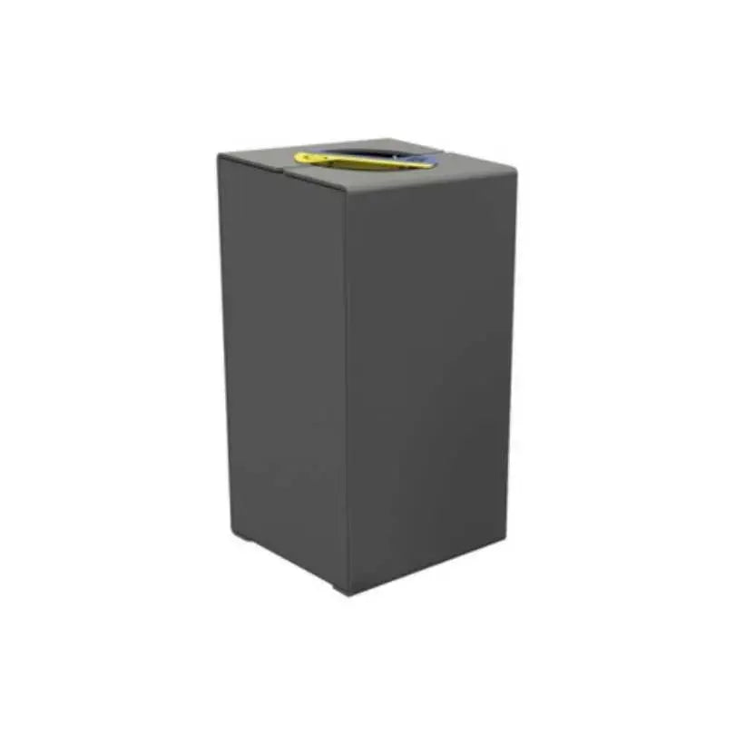 Corbeille KUB tri sélectif acier 2x60L Procity