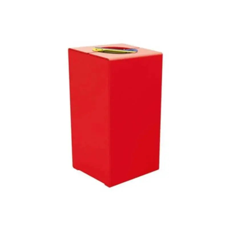 Corbeille KUB tri sélectif acier 2x60L Procity