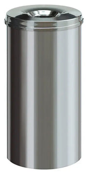 Poubelle à papier anti-feu inox 50L france collectivités
