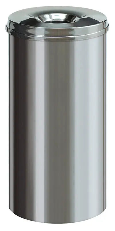 Poubelle à papier anti-feu inox 50L france collectivités